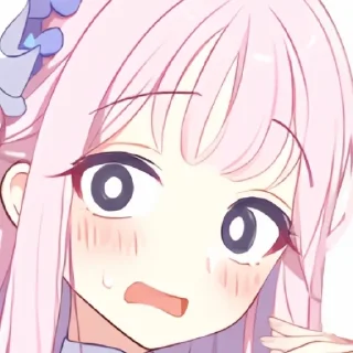 😨 emoji Blue Archive Mika Telegram sticker 11 of 20