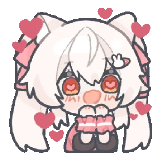 😍 emoji 明风风风 @zhaxia_cn Telegram sticker 10 of 97