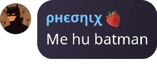 Sticker from Honest reaction