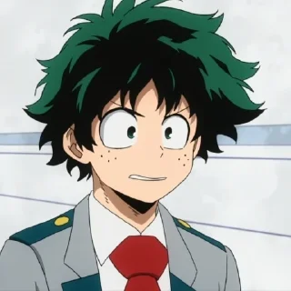 🙂 emoji Mha Characters ( @I_m_Narutoo ) Telegram sticker 11 of 43