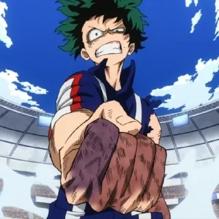 😁 emoji Mha Characters ( @I_m_Narutoo ) Telegram sticker 5 of 43