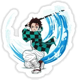 🌊 emoji Demon slayer Telegram sticker 19 of 27