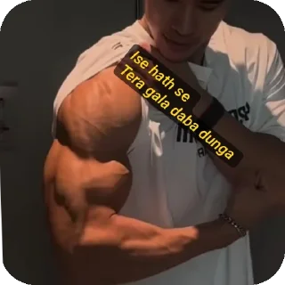 💪 emoji ChiChi PoPo — @SeekingRetsu Telegram sticker 6 of 78