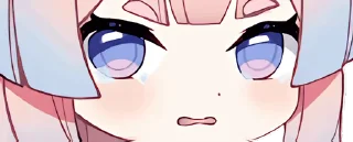 🥲 emoji 心海动态表情包 by @karako_c Telegram sticker 22 of 24