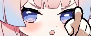 👉 emoji 心海动态表情包 by @karako_c Telegram sticker 18 of 24