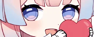 ❤️ emoji 心海动态表情包 by @karako_c Telegram sticker 16 of 24