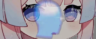 🤯 emoji 心海动态表情包 by @karako_c Telegram sticker 24 of 24