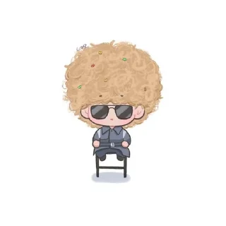 Sticker from Cute Bangtan
