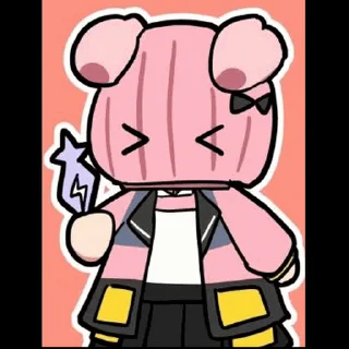 ⚔️ emoji 小粉猪 Telegram sticker 20 of 47