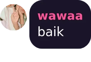 Sticker from better enak