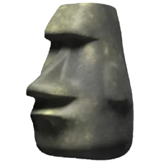 🗿 emoji Moai Telegram sticker 13 of 65