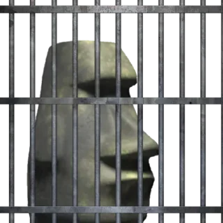 🗿 emoji Moai Telegram sticker 19 of 65
