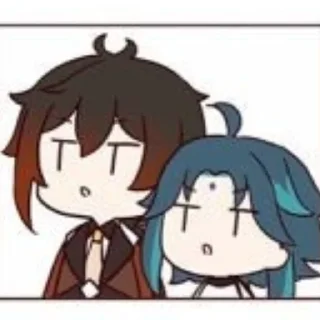 🍃 emoji xiao || w/ fatui boy, broke god @HonakaSaiki Telegram sticker 15 of 24