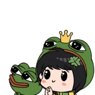 🌟 emoji Peppes No.1 factory 🐸 @r_squared_rishabh — @stckrRobot Telegram sticker 20 of 50