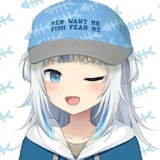 🦈 emoji *ೋGawr Gura||@zcpewxv Telegram sticker 15 of 25