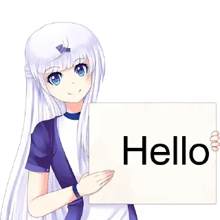 Sticker from anime
