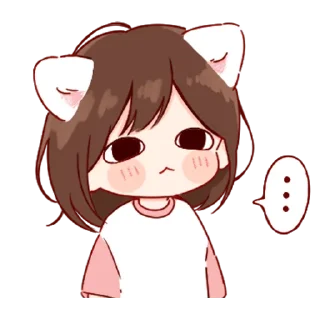 🐰 emoji nekomimi Ms.Days' @
                toco Telegram sticker 13 of 24