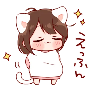 🐰 emoji nekomimi Ms.Days' @
                toco Telegram sticker 5 of 24