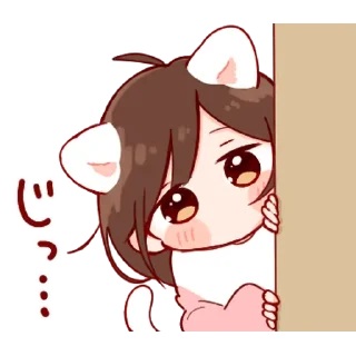 🐰 emoji nekomimi Ms.Days' @
                toco Telegram sticker 21 of 24