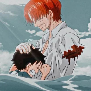 Sticker from Shanks😌