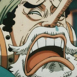 😒 emoji ONE PIECE @animestickerchannel Telegram sticker 20 of 100