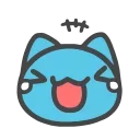 Sticker from 咖波 動態 Emoji ① @Capoo_Stickers