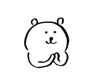 👏 emoji 對自己吐槽的白熊(動態2) Telegram sticker 7 of 24
