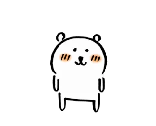 ☺️ emoji 對自己吐槽的白熊(動態2) Telegram sticker 13 of 24