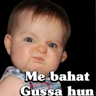 😤 emoji Join 👉 @hsscsscspecial 
By harshu — @stckrRobot Telegram sticker 8 of 48