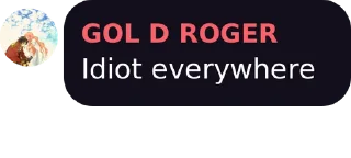 🙊 emoji GOL D ROGER Telegram sticker 9 of 38