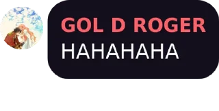🤣 emoji GOL D ROGER Telegram sticker 8 of 38