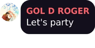 🥳 emoji GOL D ROGER Telegram sticker 23 of 38
