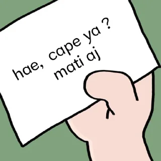 Sticker from sate rebus🤙😔