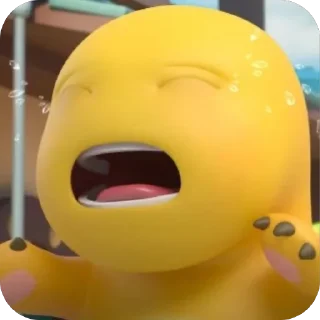 🫥 emoji 奶龙 @yule827 Telegram sticker 16 of 84