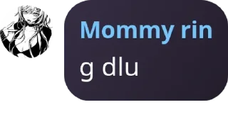 🫶 emoji MOMMY RIN Telegram sticker 17 of 33