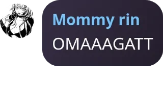 🫶 emoji MOMMY RIN Telegram sticker 15 of 33