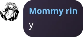 🫶 emoji MOMMY RIN Telegram sticker 10 of 33