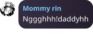 🫶 emoji MOMMY RIN Telegram sticker 6 of 33