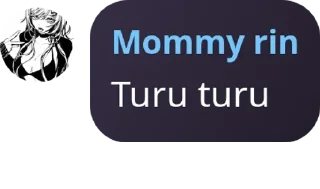 🫶 emoji MOMMY RIN Telegram sticker 13 of 33