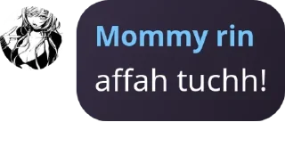 🫶 emoji MOMMY RIN Telegram sticker 8 of 33