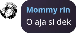 🫶 emoji MOMMY RIN Telegram sticker 22 of 33