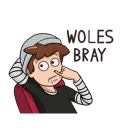 😌 emoji Sunda Bray Telegram sticker 8 of 40