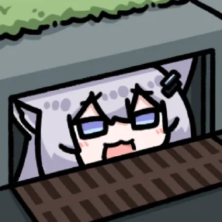 😸 emoji 绫风风 @zhaxia_cn Telegram sticker 14 of 16