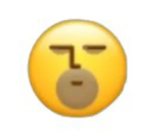 😶 emoji 沙雕系列 Telegram sticker 8 of 62