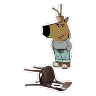 🧸 emoji Chill guy Telegram sticker 9 of 23
