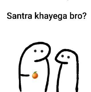 🍊 emoji Duniya ke papa ka pack Telegram sticker 17 of 120