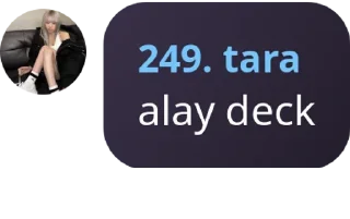 Sticker from tara