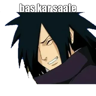 🤔 emoji Uchiha Madaras kang pack Telegram sticker 18 of 31