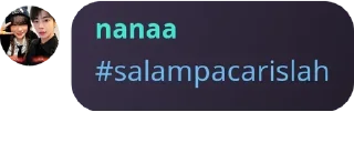 Sticker from nana