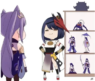 😉 emoji Genshin 2 (@YaePub) Telegram sticker 22 of 120